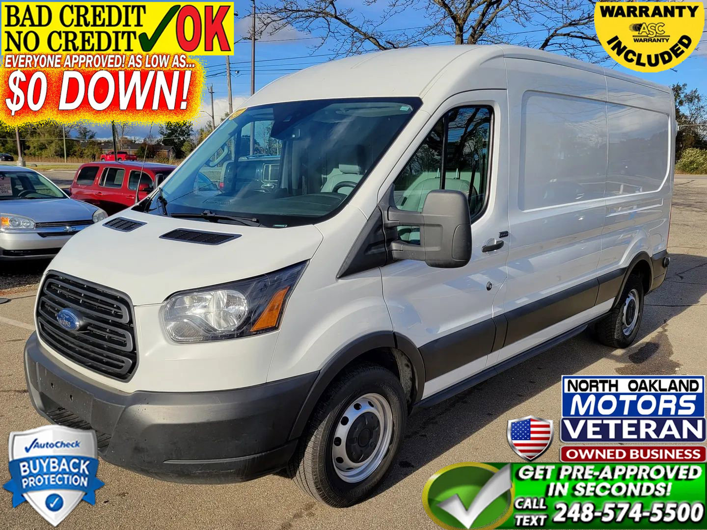Used 2019 Ford Transit 350 148 Medium Roof