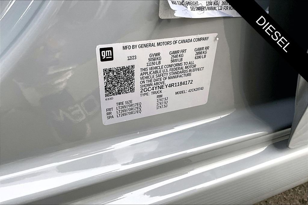 Used 2024 Chevrolet Silverado 2500 LT w/ Convenience Package image 19