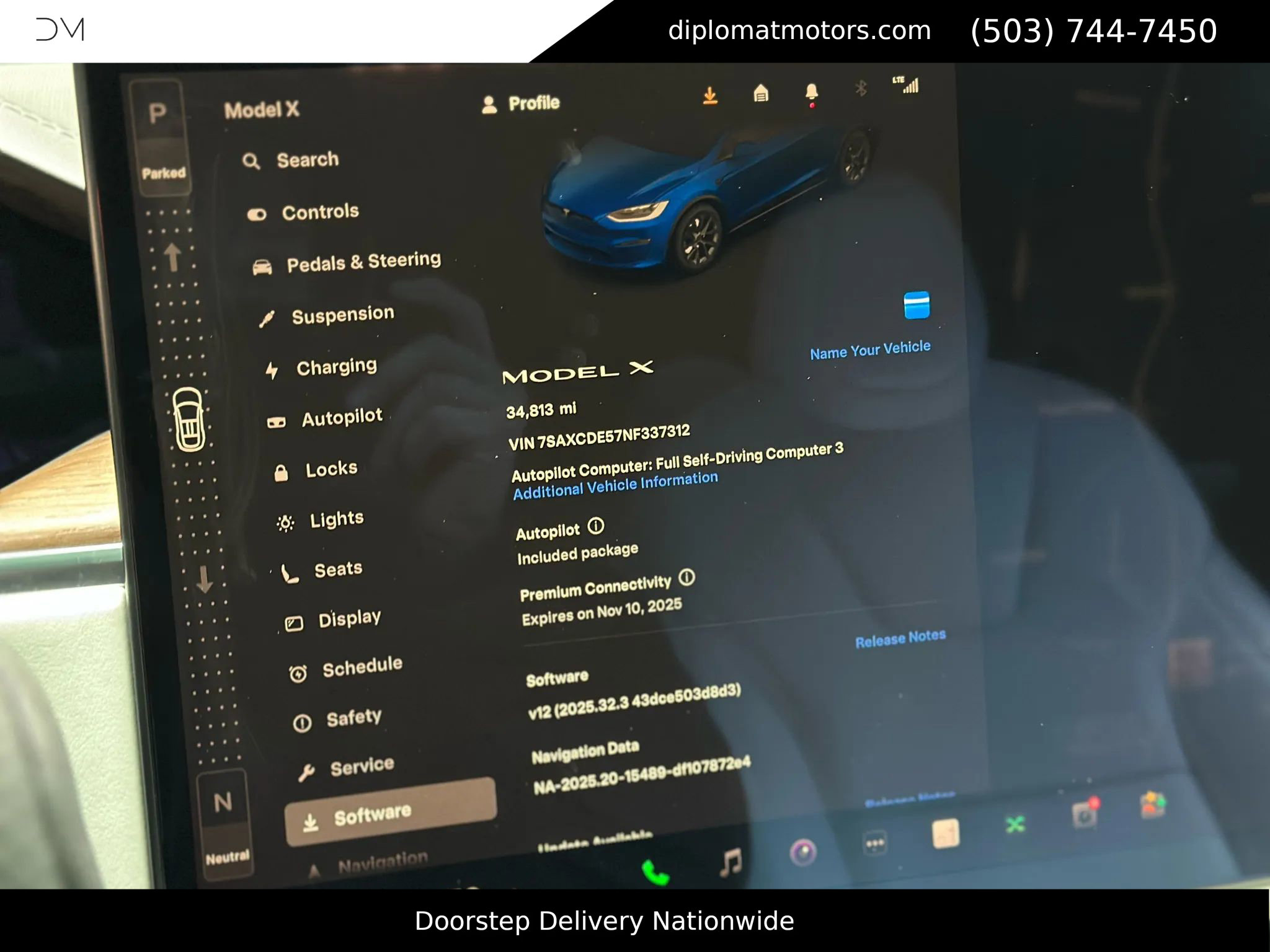 Used 2022 Tesla Model X image 25