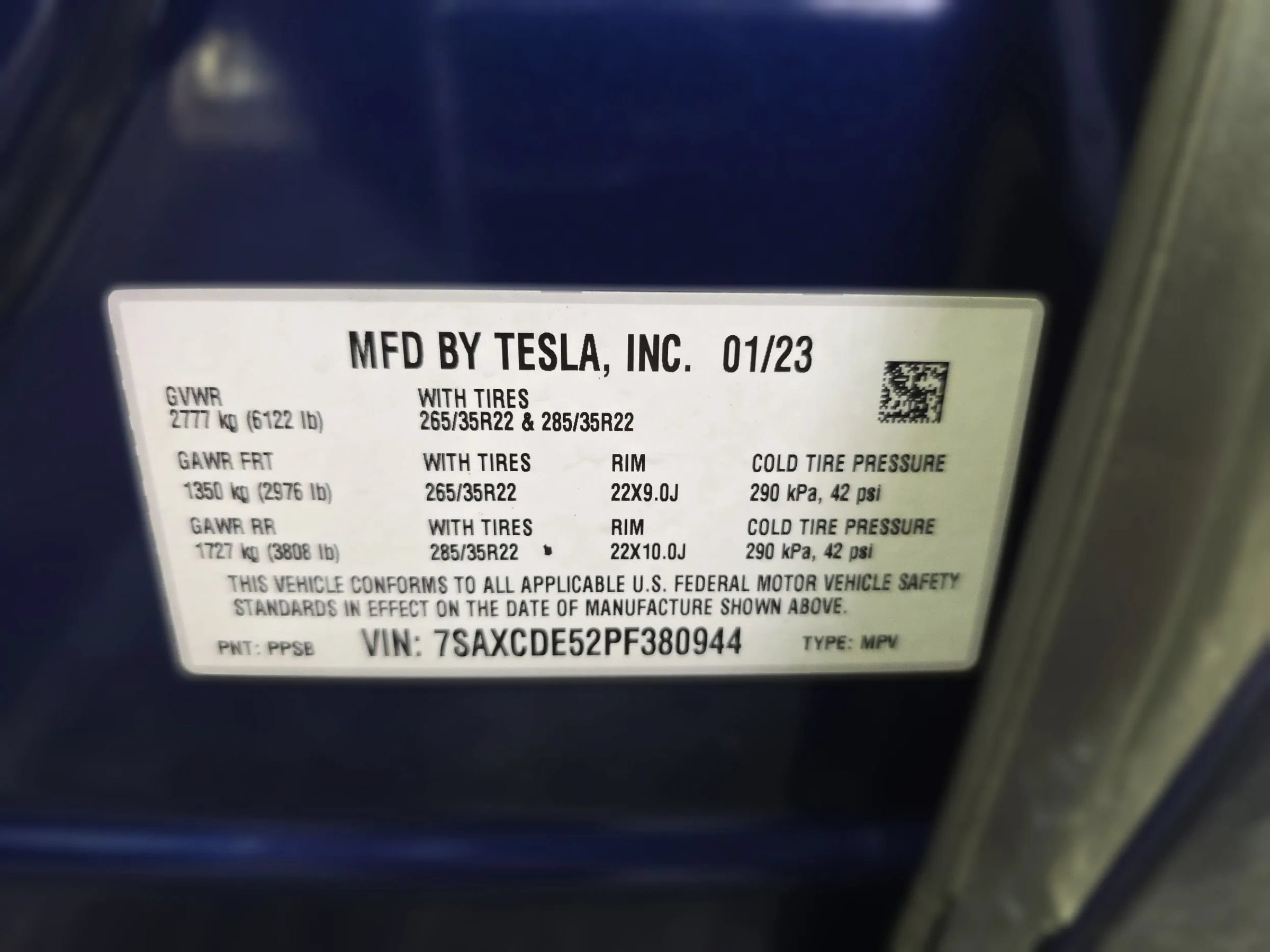 Used 2023 Tesla Model X AWD/4WD image 14