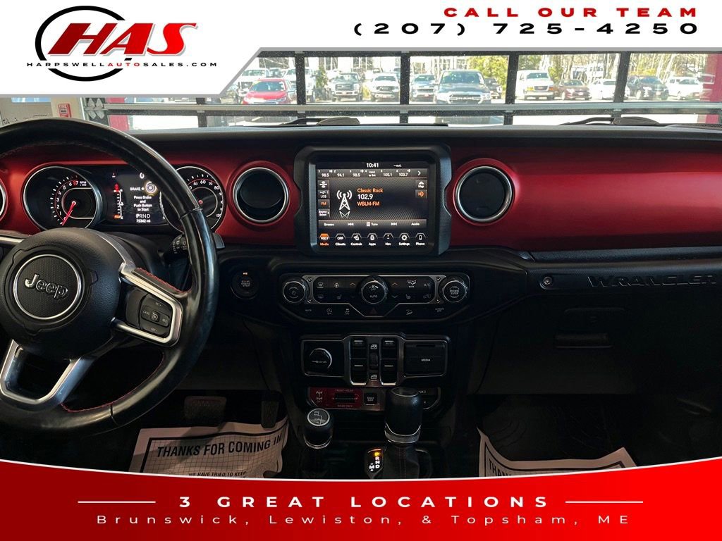 Used 2019 Jeep Wrangler Unlimited Rubicon w/ Dual Top Group AWD/4WD image 15
