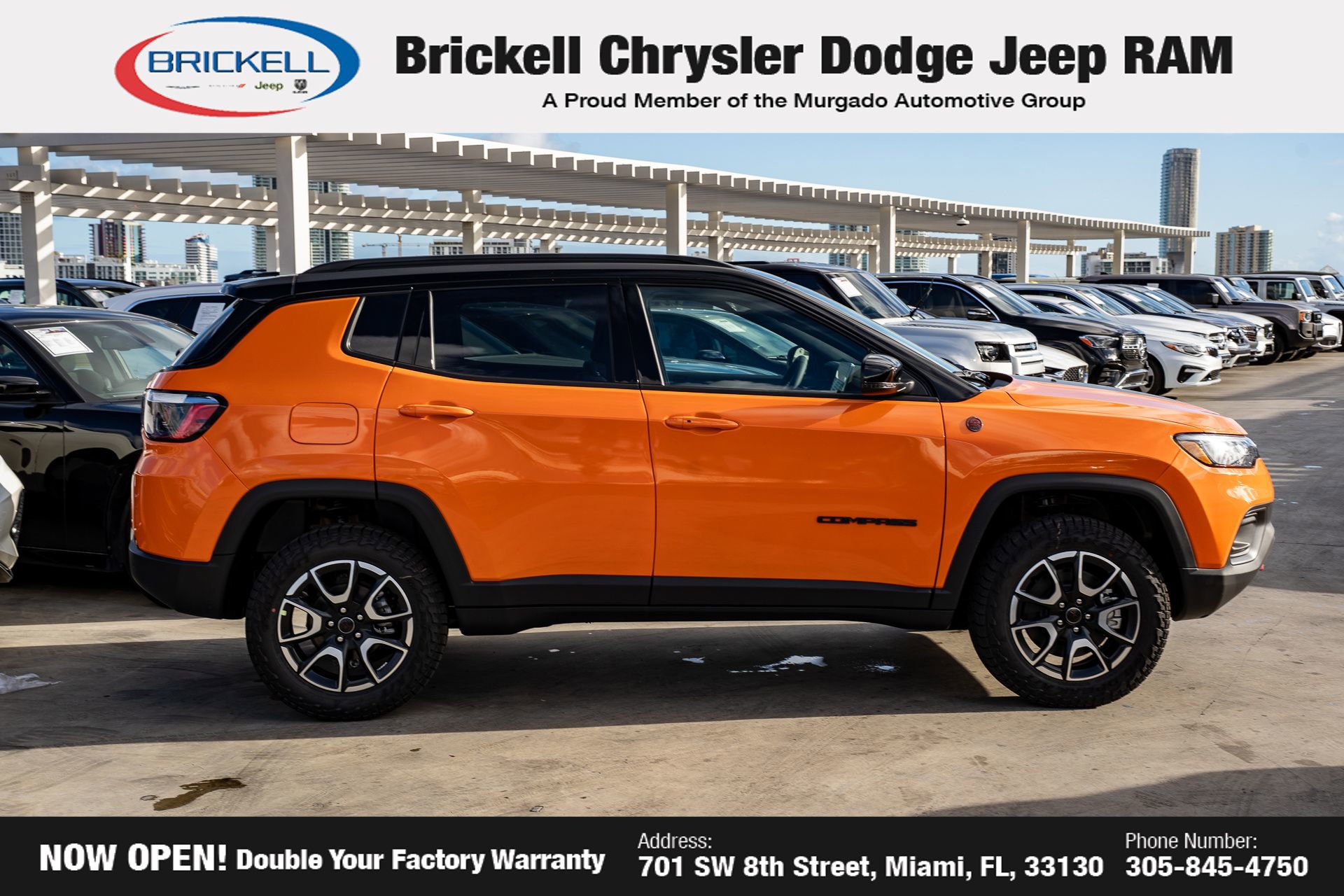 New 2026 Jeep Compass Trailhawk w/ Sun, Sound & Navigation Group image 4