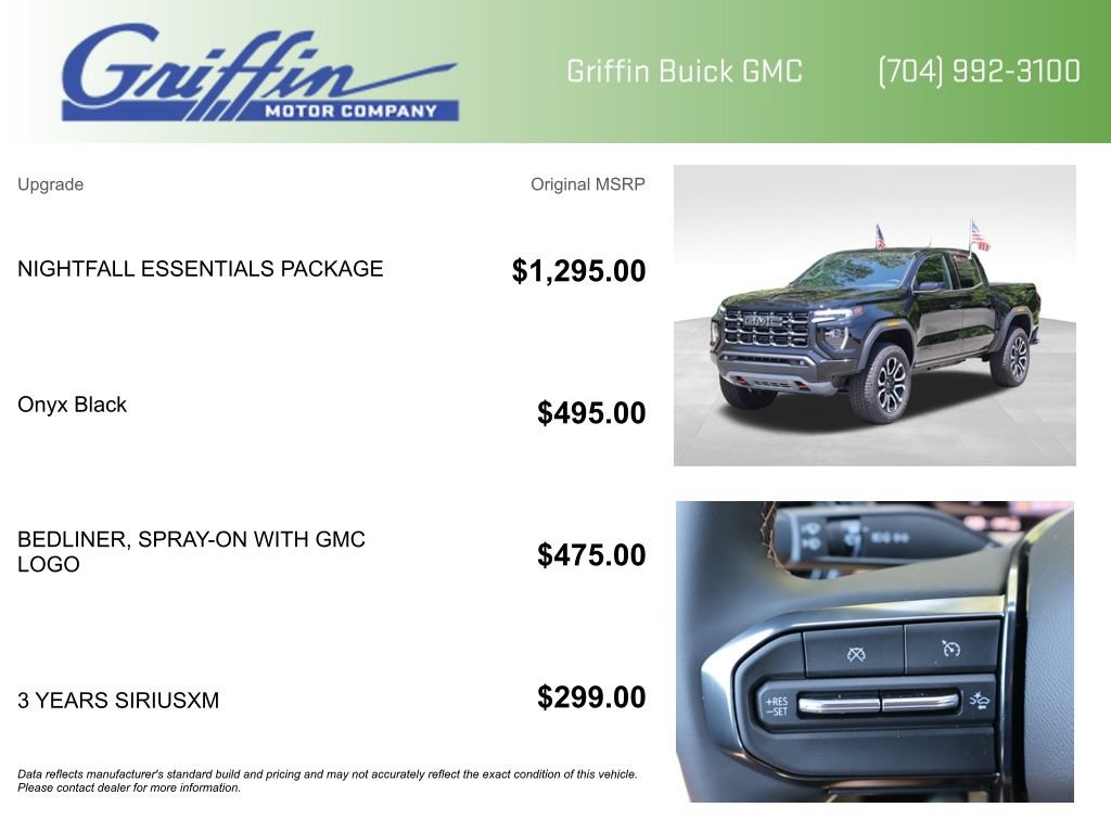 New 2026 GMC Canyon AT4 w/ Nightfall Essentials Package AWD/4WD image 5