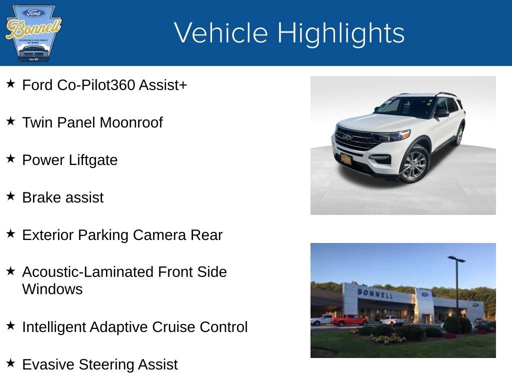 Certified 2023 Ford Explorer XLT w/ Equipment Group 202A AWD/4WD image 7