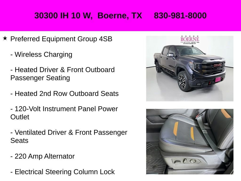 Used 2023 GMC Sierra 1500 AT4 w/ Technology Package image 41
