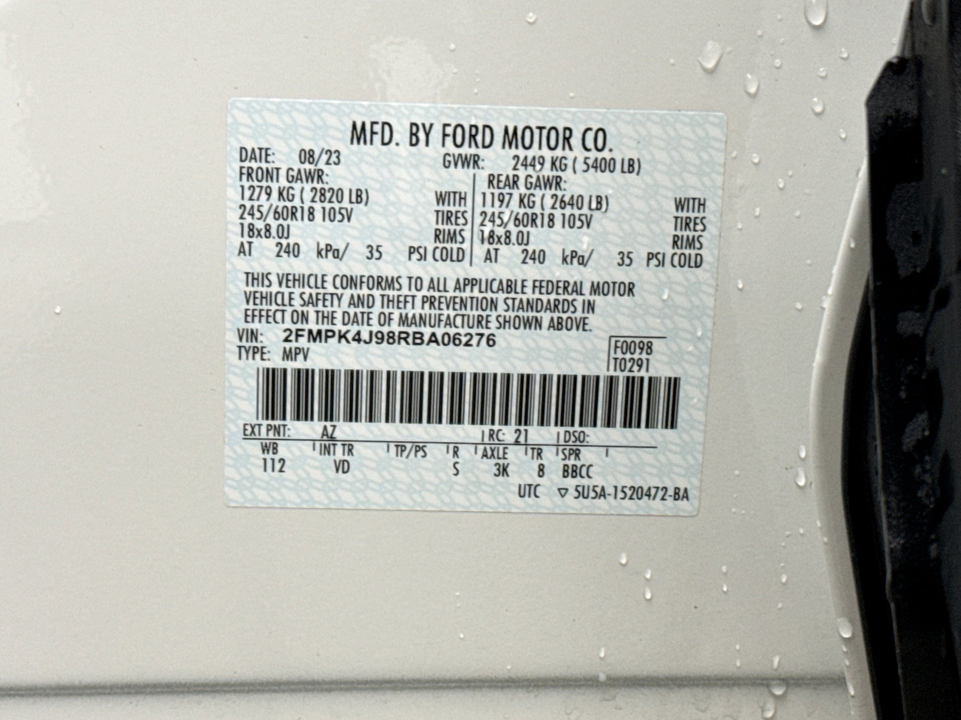 Used 2024 Ford Edge SEL w/ Convenience Package image 19