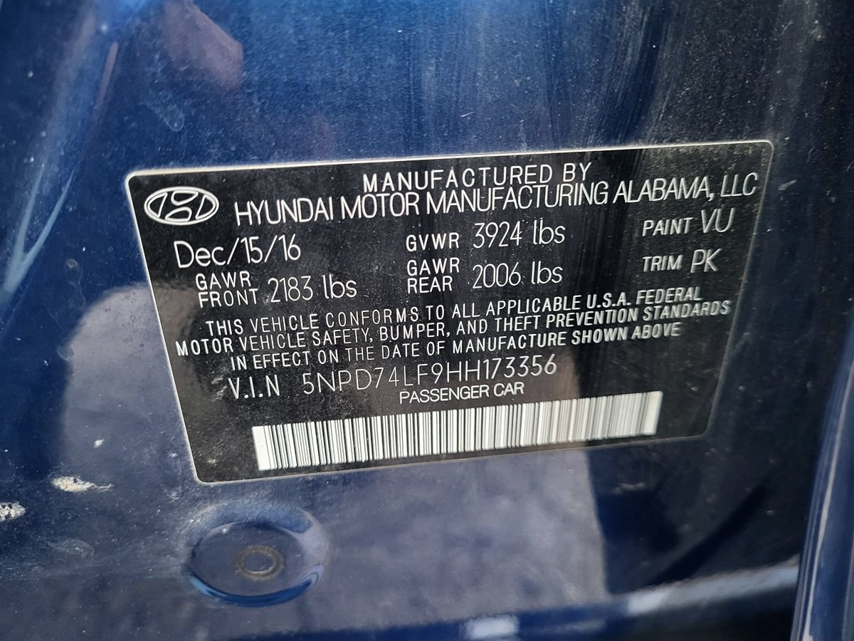 Used 2017 Hyundai Elantra SE FWD image 27