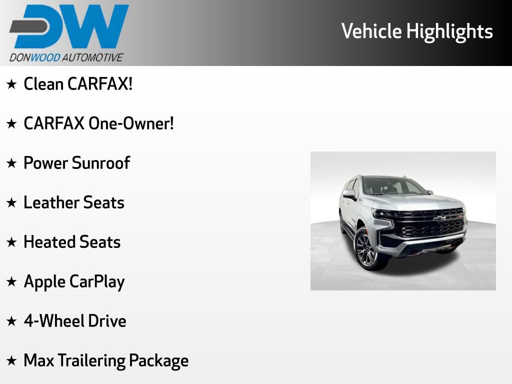 Used 2024 Chevrolet Suburban Z71 w/ Luxury Package AWD/4WD image 6