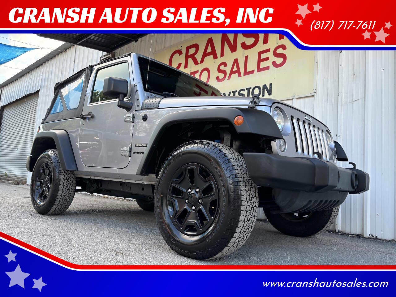 Used 2014 Jeep Wrangler Sport w/ 32" Tire & Wheel Group
