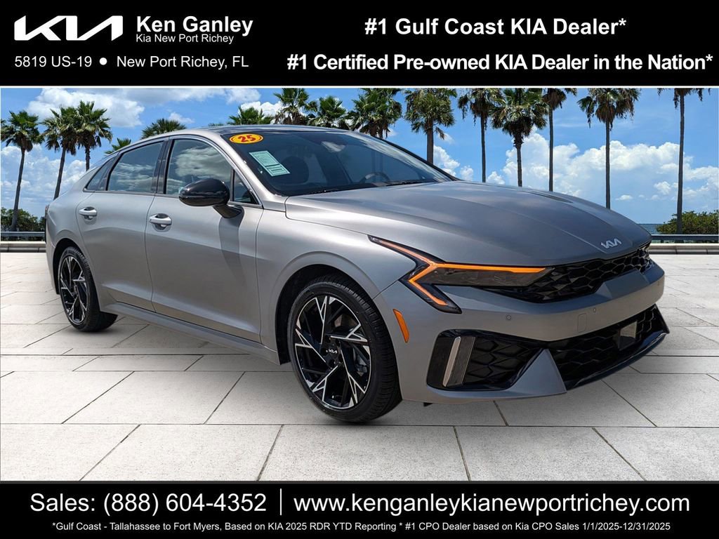Certified 2025 Kia K5 GT-Line w/ GT-Line Premium Package AWD/4WD image 1