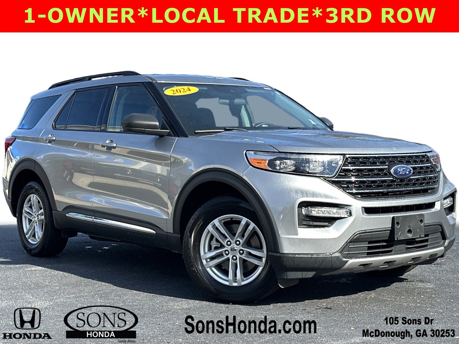 Used 2024 Ford Explorer XLT w/ Equipment Group 202A image 1