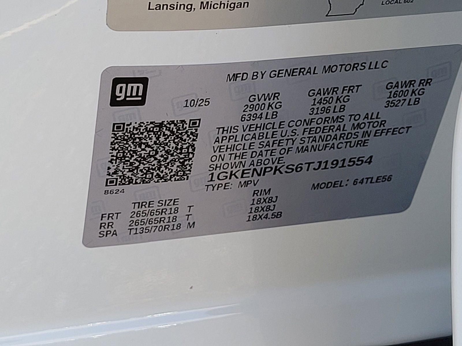 New 2026 GMC Acadia AT4 w/ Luxury Package image 12