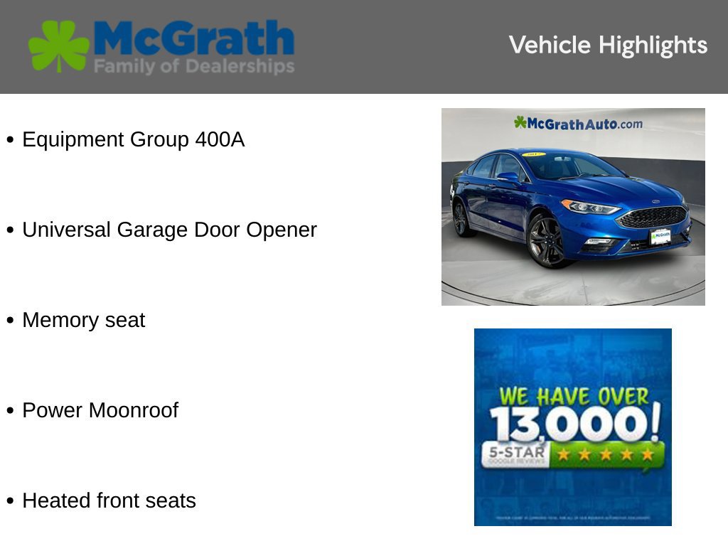 Used 2017 Ford Fusion Sport AWD/4WD image 6