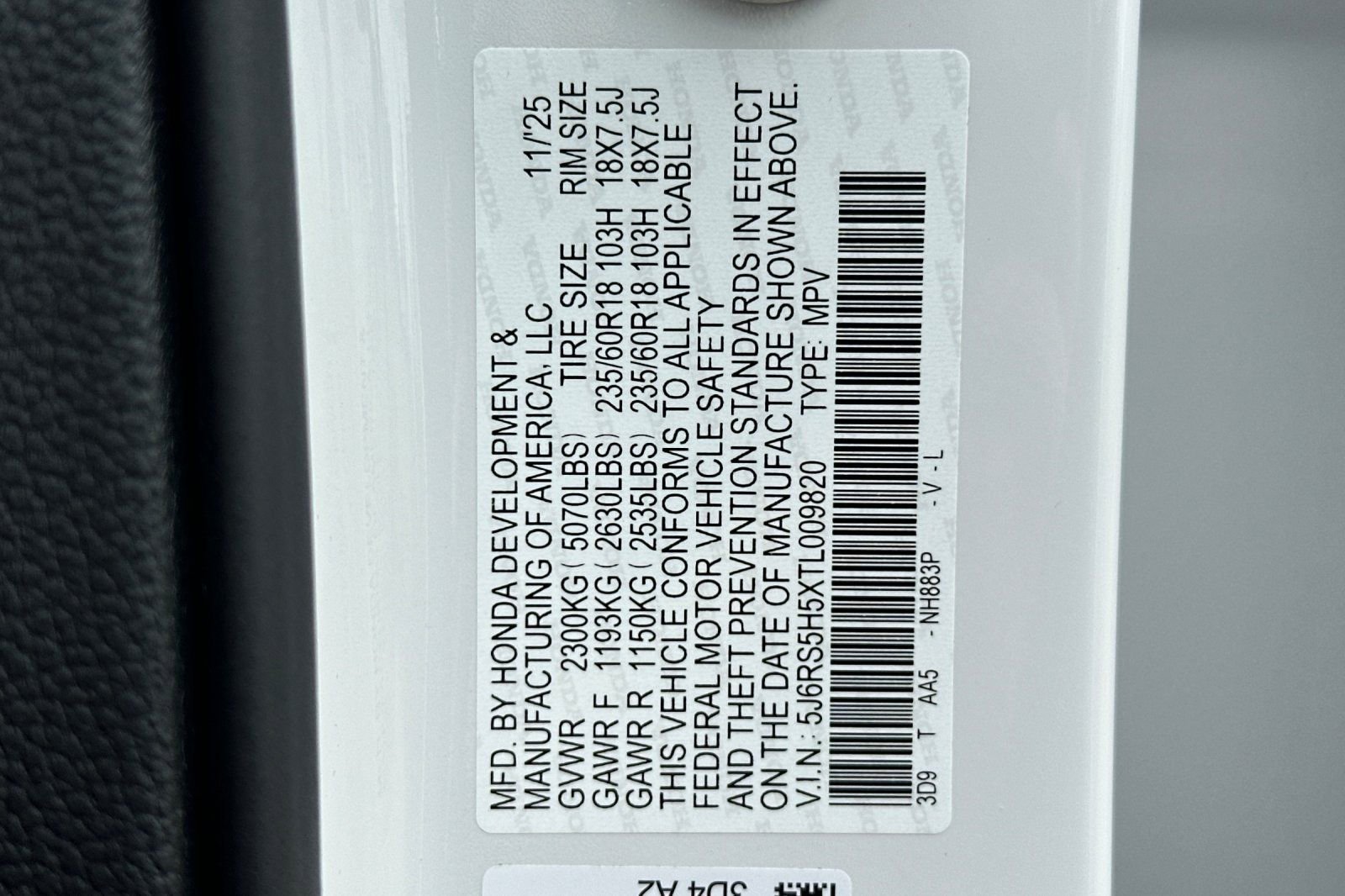 Used 2026 Honda CR-V Sport image 35