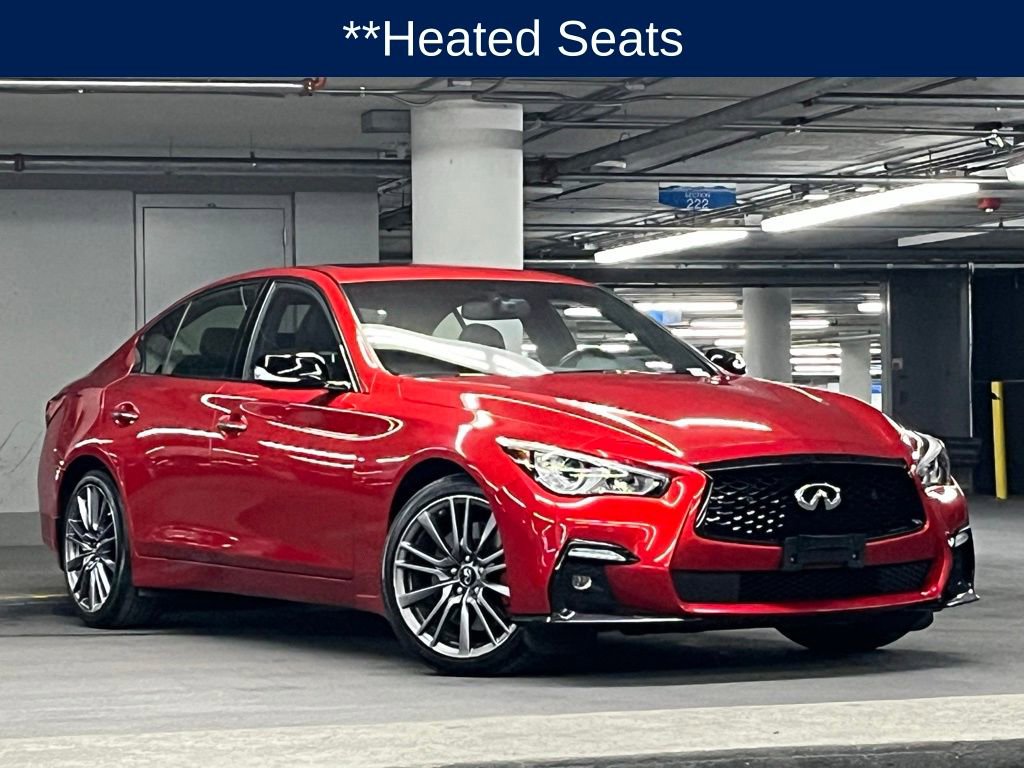 Used 2022 INFINITI Q50 Red Sport 400 AWD/4WD image 3