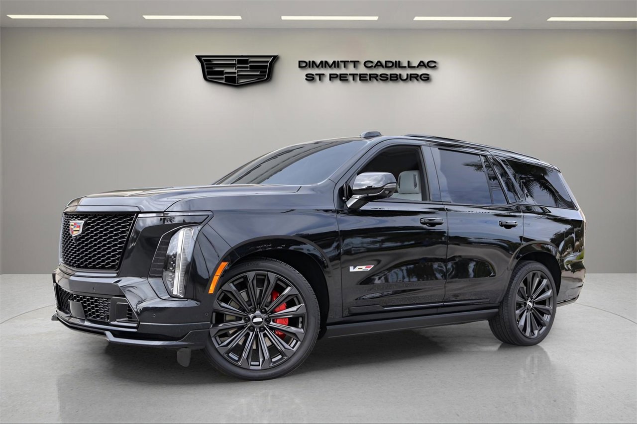 Certified 2025 Cadillac Escalade V w/ LPO, Floor Liner Package video 1