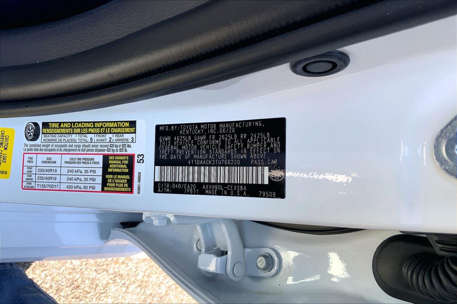 New 2026 Toyota Camry SE FWD image 22