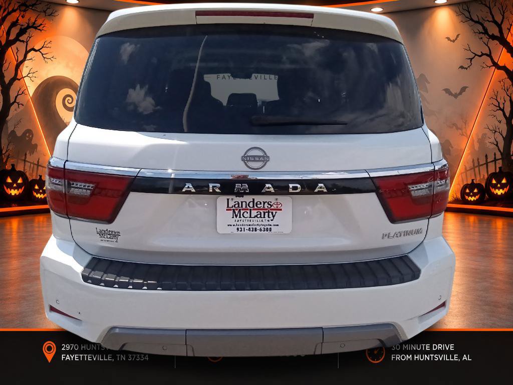 Used 2022 Nissan Armada Platinum w/ Captain's Chairs Package RWD image 4