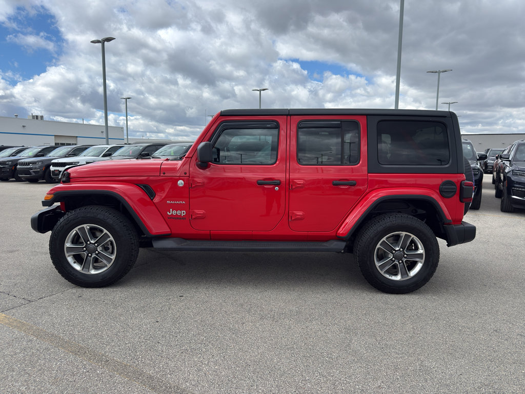 Used 2020 Jeep Wrangler Unlimited Sahara w/ LED Lighting Group AWD/4WD image 6