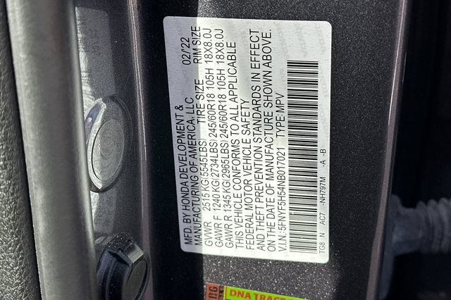 Used 2022 Honda Pilot EX-L image 34