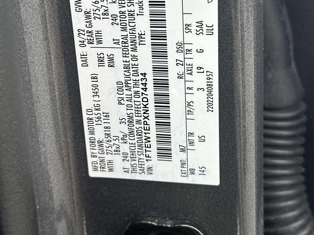 Used 2022 Ford F150 XLT w/ Equipment Group 302A High AWD/4WD image 30