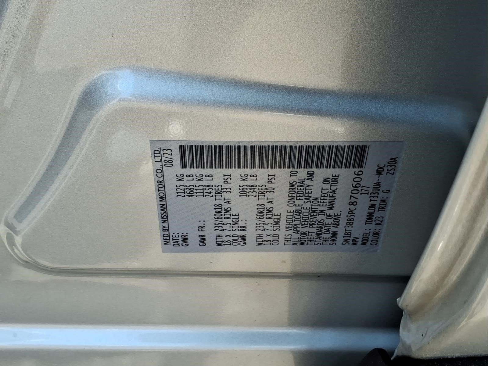 Certified 2023 Nissan Rogue SV AWD/4WD image 31