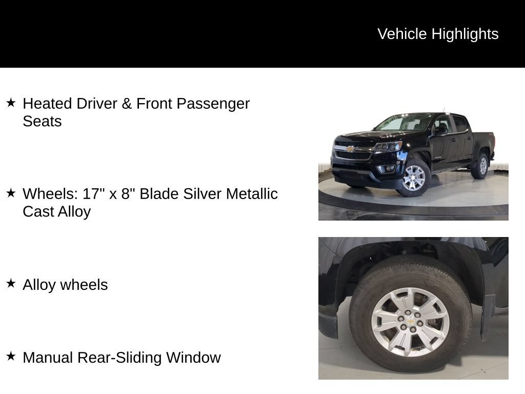 Used 2018 Chevrolet Colorado LT w/ LT Convenience Package AWD/4WD image 32