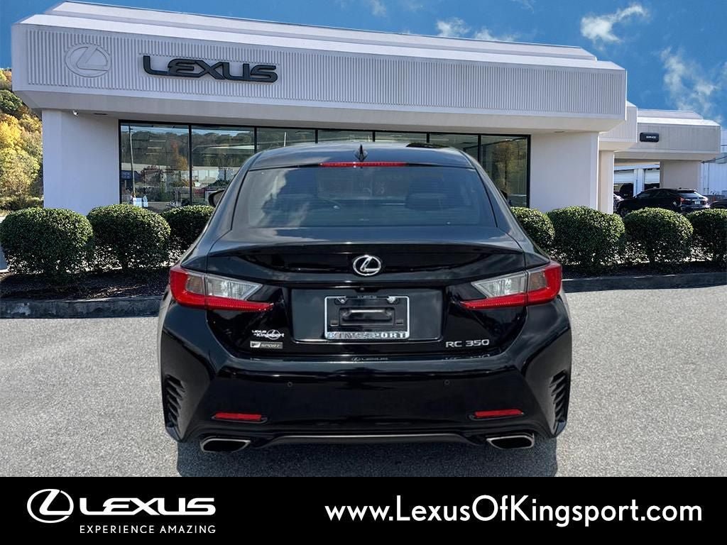Used 2015 Lexus RC 350 w/ F Sport w/Summer Tires RWD image 4