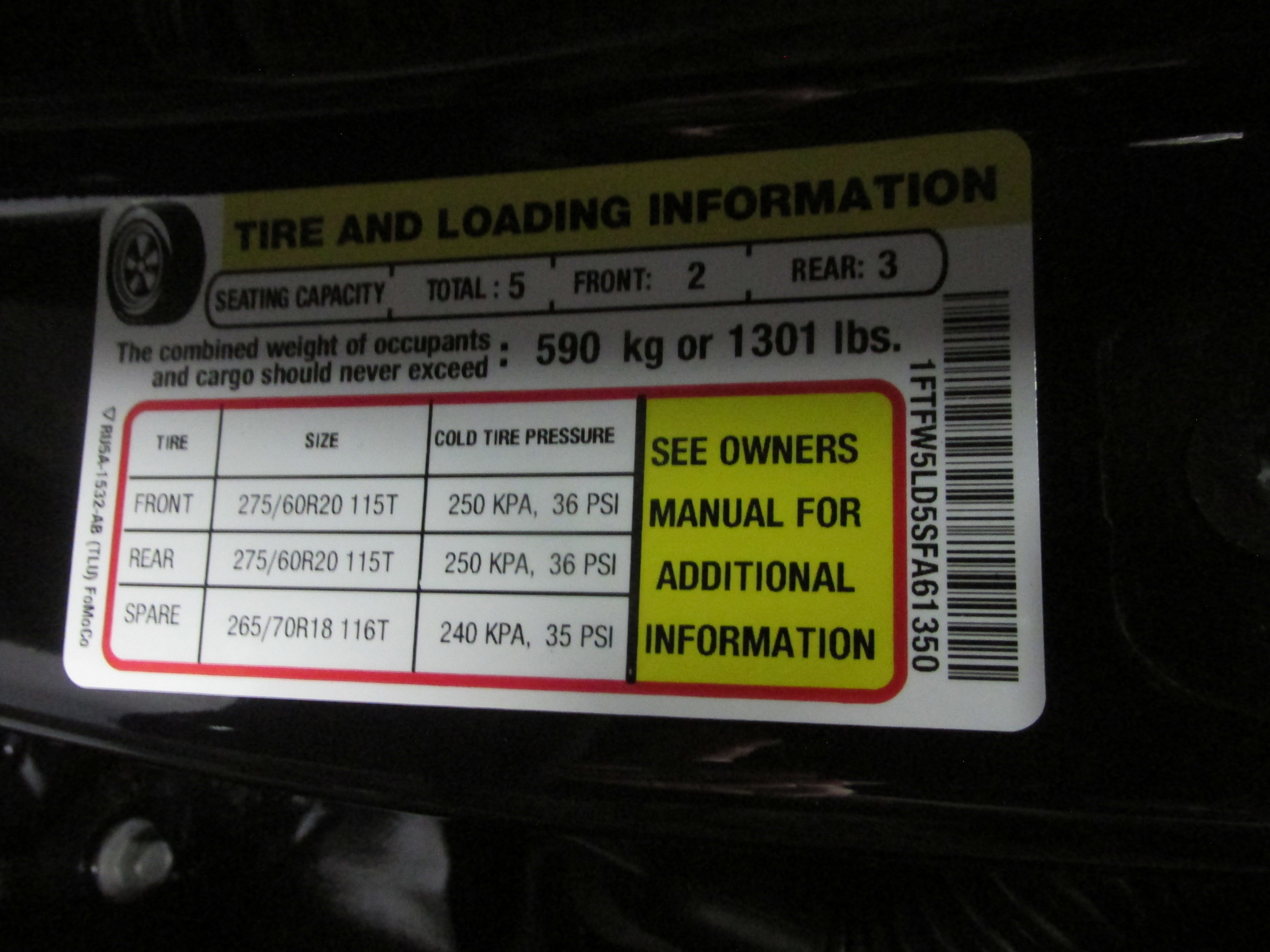 New 2025 Ford F150 Lariat w/ Equipment Group 501A Mid image 47