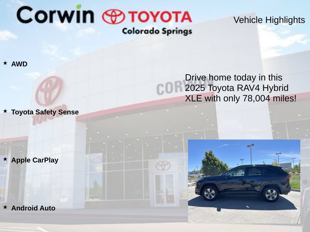 Used 2025 Toyota RAV4 XLE AWD/4WD image 6