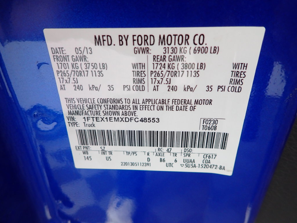 Used 2013 Ford F150 XLT w/ Mid Equipment Group AWD/4WD image 40