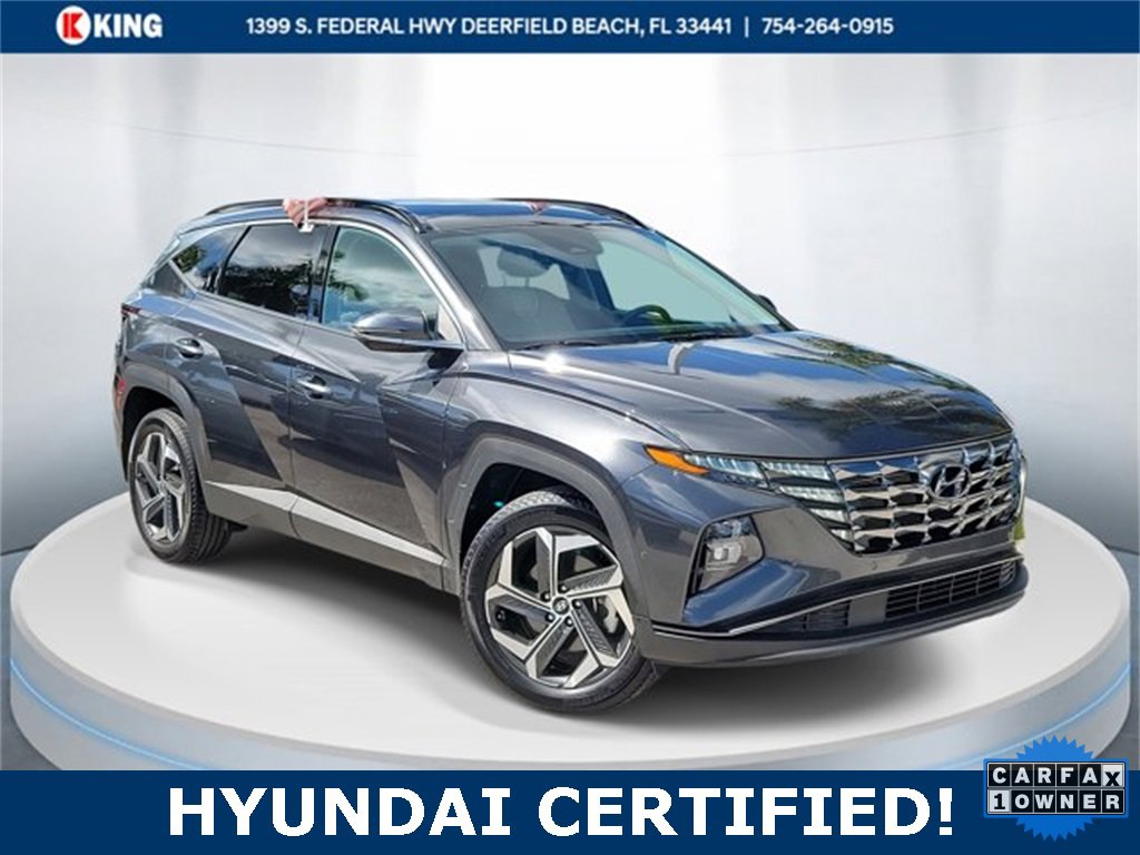 Certified 2023 Hyundai Tucson Limited w/ Cargo Package