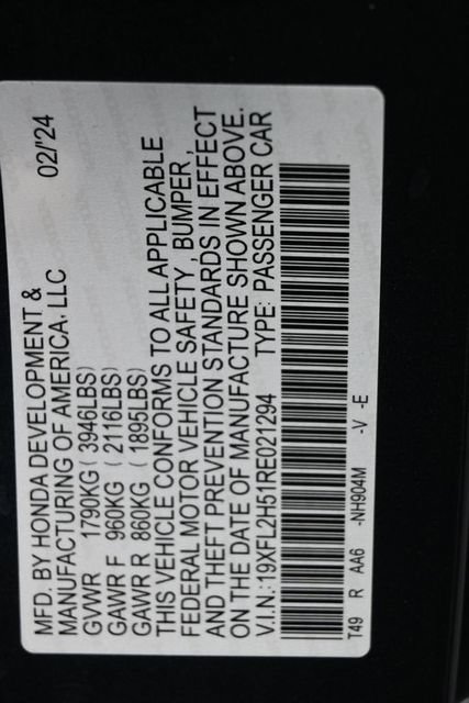 Certified 2024 Honda Civic LX image 30