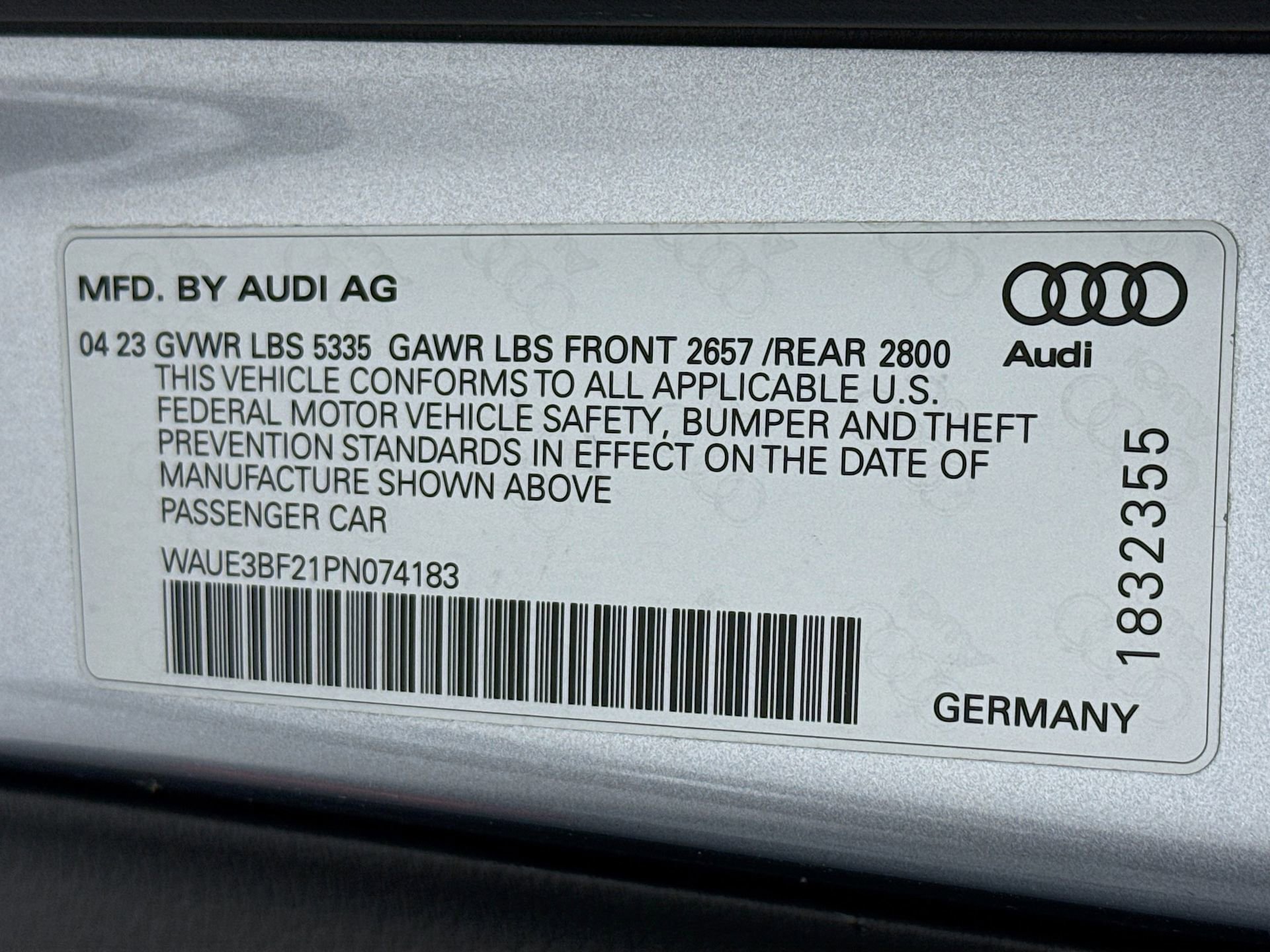 Used 2023 Audi A6 Premium Plus w/ Premium Plus Package AWD/4WD image 35