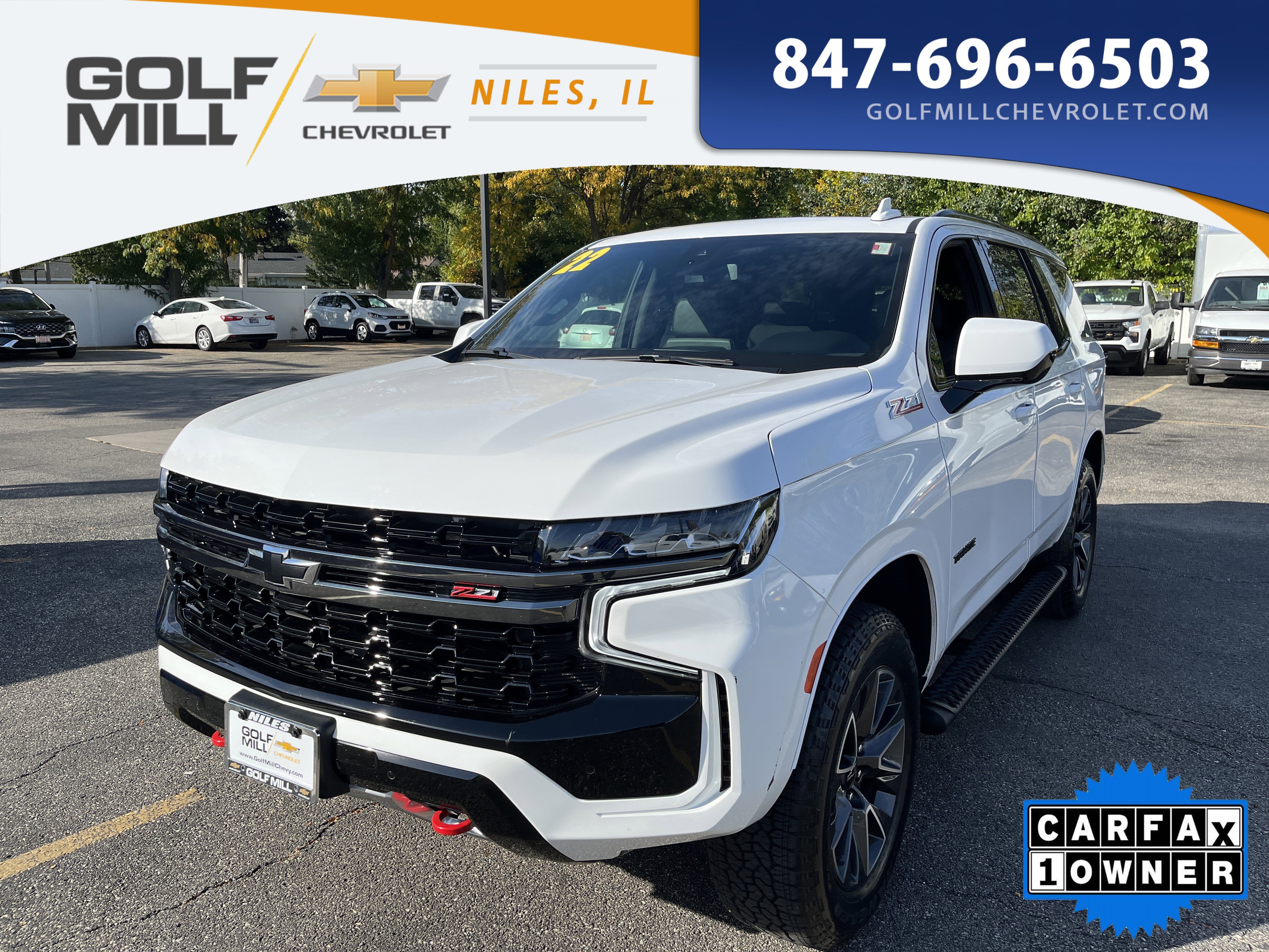 Certified 2022 Chevrolet Tahoe Z71 image 1