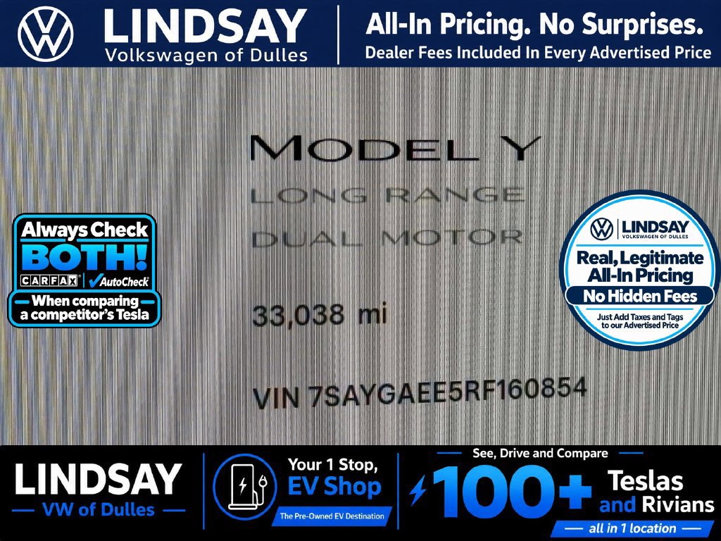 Used 2024 Tesla Model Y Long Range AWD/4WD image 28