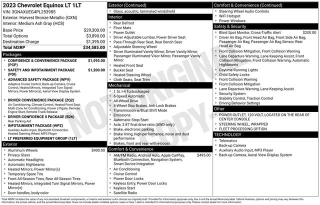 Used 2023 Chevrolet Equinox LT image 5