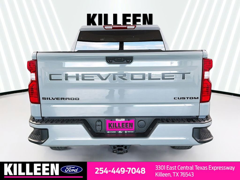 Used 2024 Chevrolet Silverado 1500 Custom w/ Turbomax Blackout Package RWD image 7
