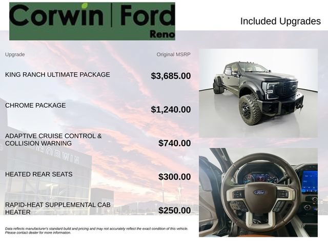 Certified 2022 Ford F450 King Ranch w/ King Ranch Ultimate Package AWD/4WD image 3
