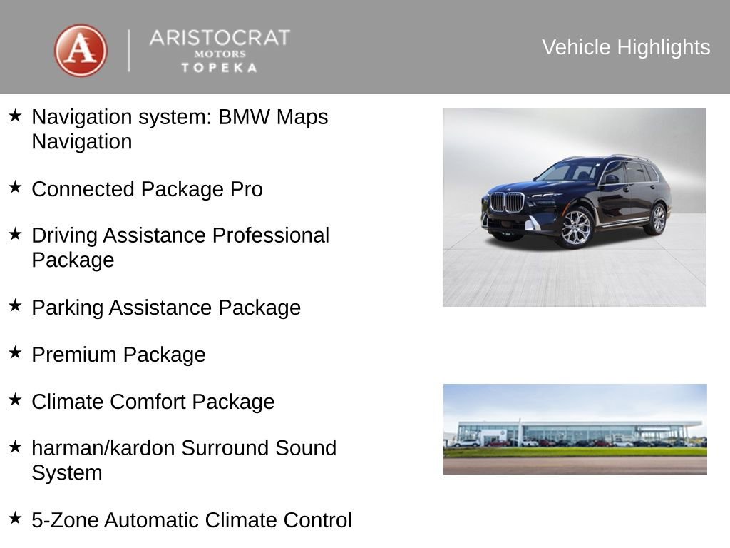 Certified 2024 BMW X7 xDrive40i AWD/4WD image 4