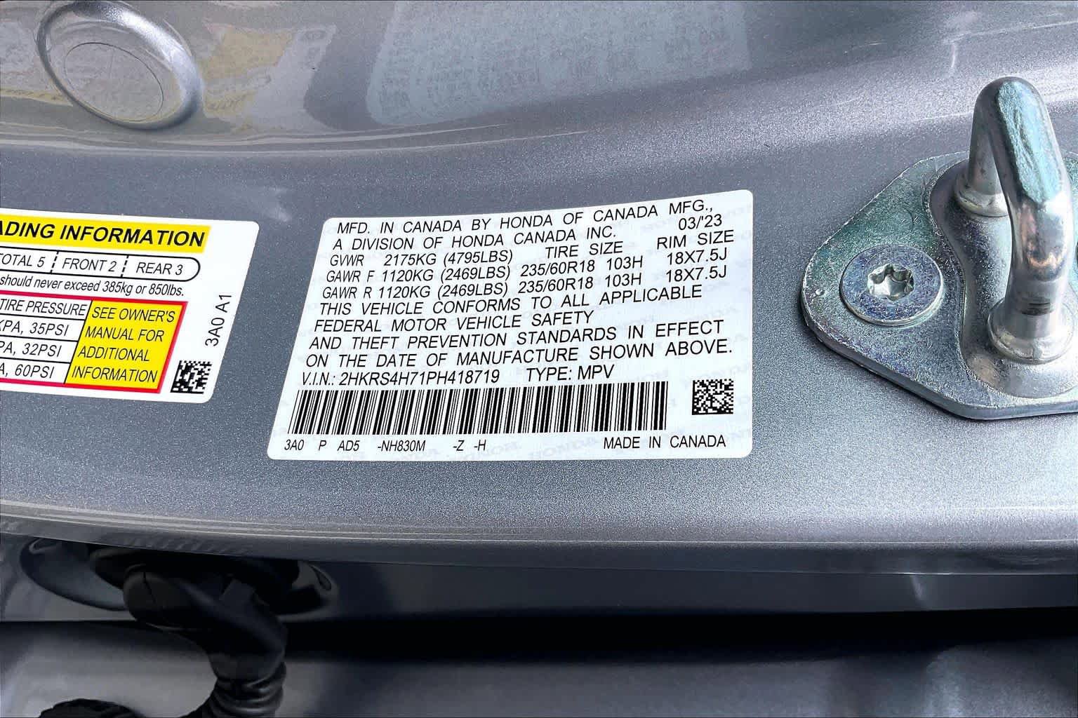 Used 2023 Honda CR-V EX-L image 35