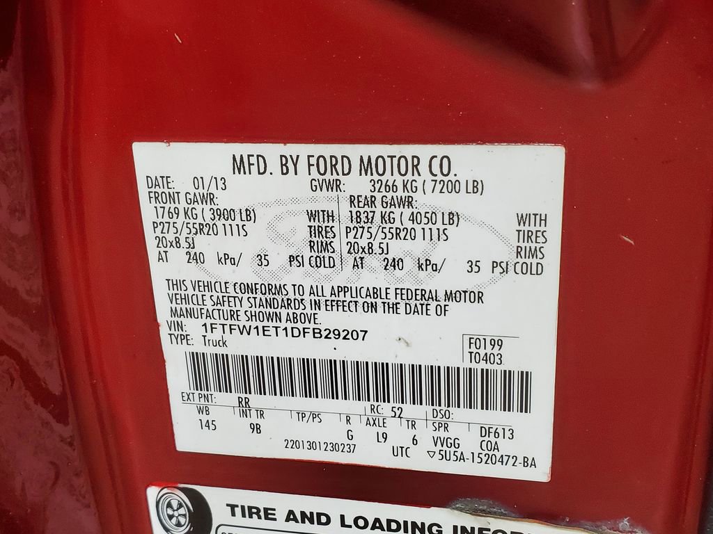 Used 2013 Ford F150 Platinum AWD/4WD image 38