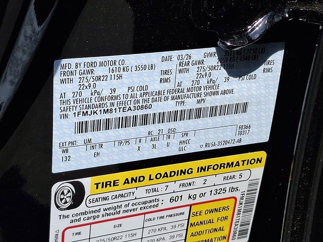 New 2026 Ford Expedition Max Platinum image 10