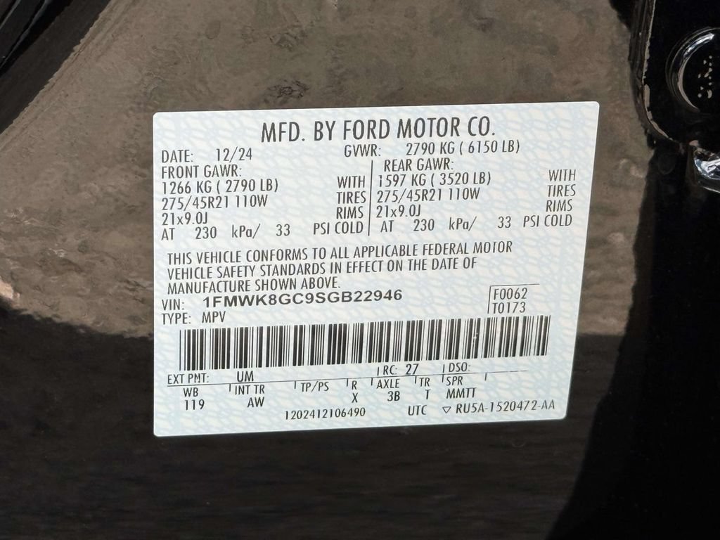 Used 2025 Ford Explorer ST w/ Sun And Sound Package AWD/4WD image 30