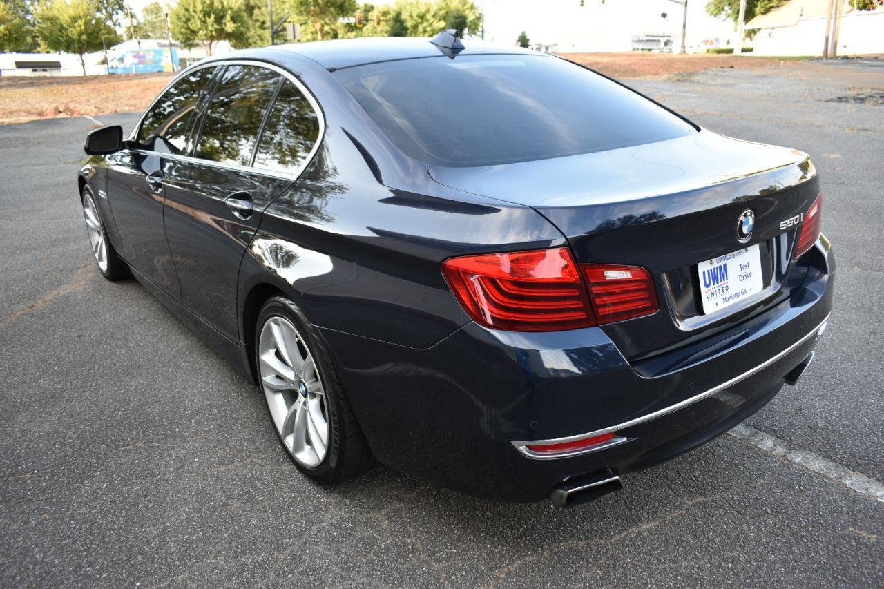 Used 2015 BMW 550i Sedan RWD image 8