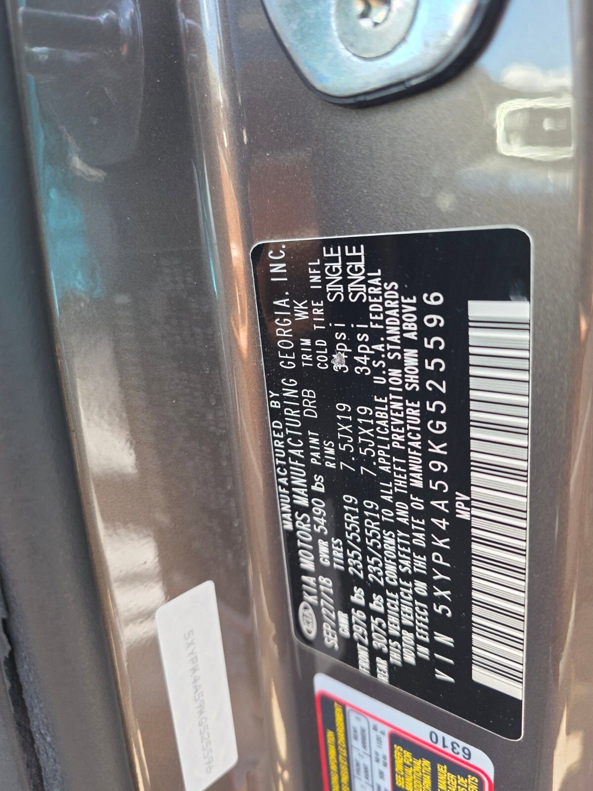 Used 2019 Kia Sorento SX image 12