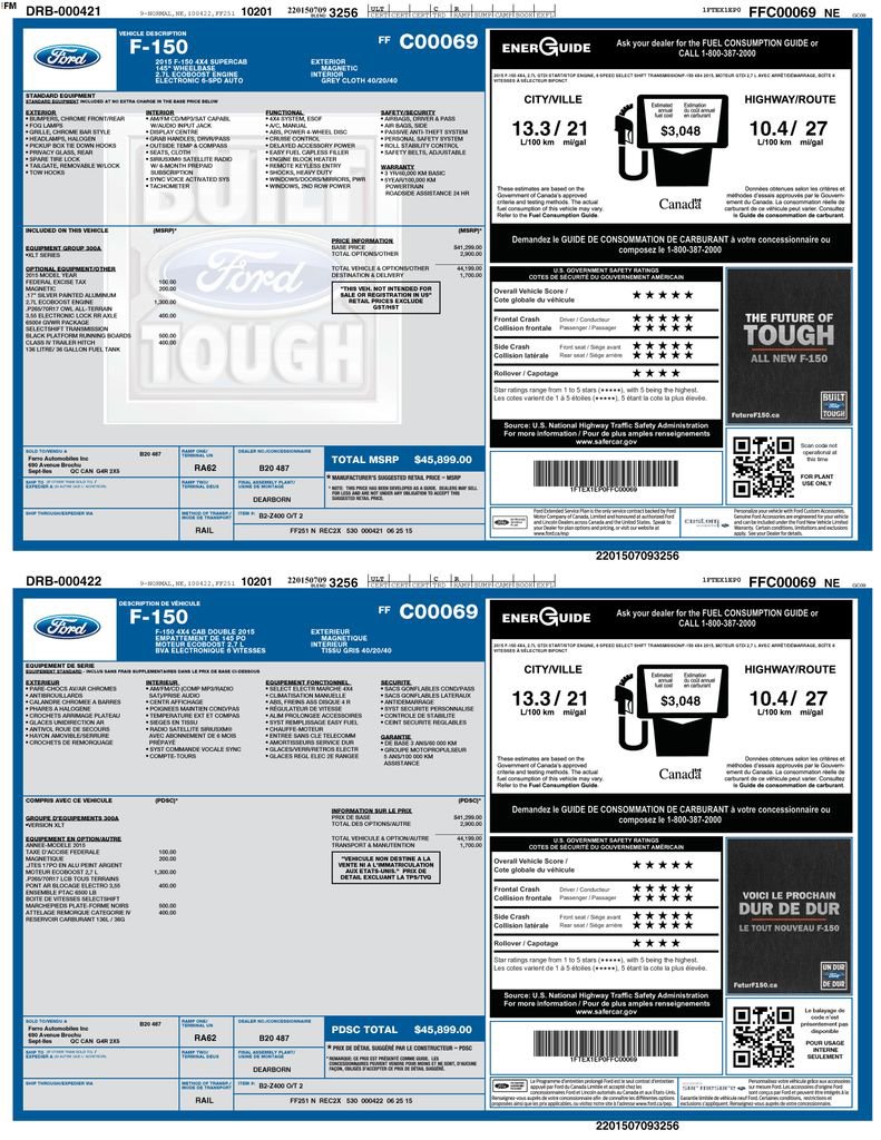 Used 2015 Ford F150 XLT image 2
