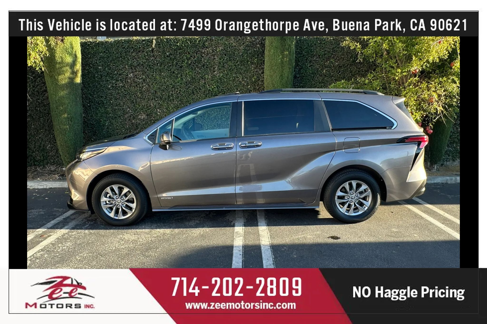 Used 2021 Toyota Sienna LE w/ LE Plus Package FWD image 10