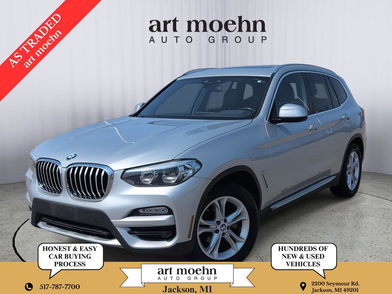 Used 2019 BMW X3 xDrive30i AWD/4WD image 1