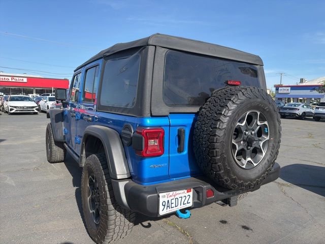 Used 2021 Jeep Wrangler Unlimited Rubicon 4xe w/ Steel Bumper Group image 8